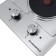 Hon surface Maunfeld eehs.32.4s, electric, 2 burners, silver