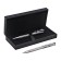 Gift handle ball in the leatherette case rotary snake hull silver