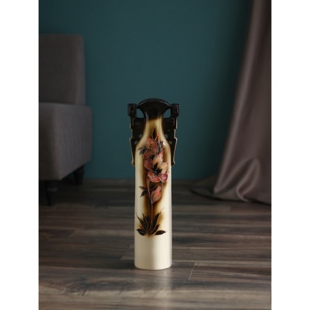 Floor Vase "Sakura", 53 cm, ceramics, multi -colored, mix flowers-5