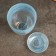 Flower pot with pallet No. 4 "Aleb" azure, 2 l