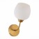 Wall lamp EVOLUCE. Sle1136-301-01. Tratti. 1x60 W, E27, 13x24 cm, brass color