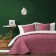 Bedspread with pillowcases "Tina", size 230x250 cm, pink color