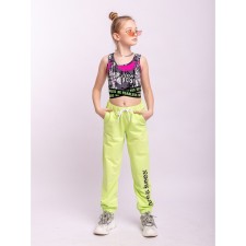 Top for girls, height 164 cm, multicolor color