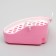 Corner toilet for rabbits and ferrets, 18.5 x 18 cm, mix of flowers