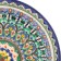 Largan Rishtan ceramics "Patterns", 31 cm, blue