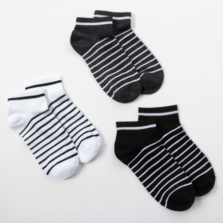 Set of male male minku "strip", 3 pairs, size 40-41 (27 cm)