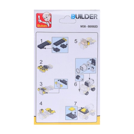 Designer "Construction equipment", 4 types, mix-8