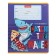 Notebook of 12 sheets in the Shark-Surfer cage, covered cardboard, offset block, mix