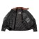 Bravo 7 jacket, leather, size m, brown, black