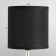 Laura table lamp E14 40W Black 13x13x25 cm Risalux