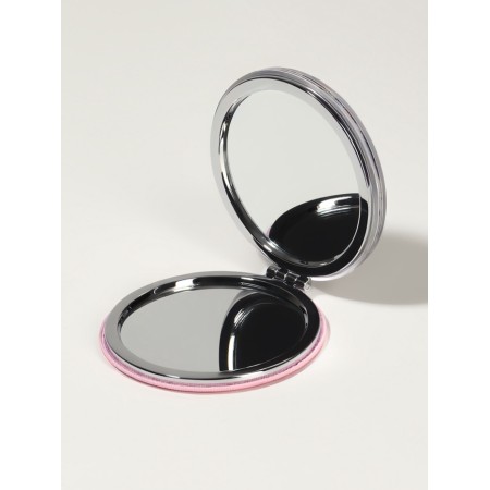 Mirror folding "flowers", d = 7.2 cm, with an increase, black/purple color-2