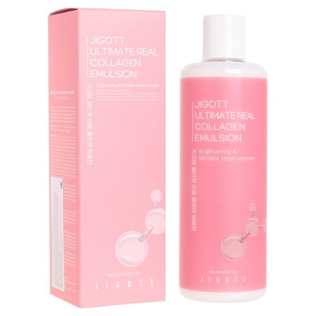 The anti -aging emulsion with collagen Jigott Ultimate Real Collagen Emulsion, 300 ml-1