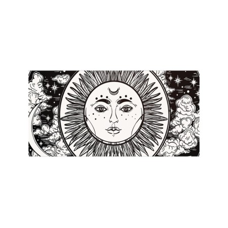 Basket for storing things "Sun in the night", size 35x50 cm-1