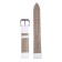 Solomon watch strap 16 mm, genuine leather, l = 20 cm, white