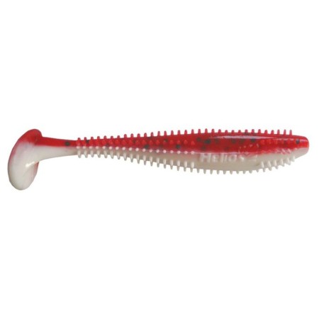 Helios Shaggy Red & White, 8.5 cm, 5 pcs. (HS-16-003)