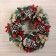 New Year's Wreath D-40 cm "Forest Festival" leaflets of berry cones
