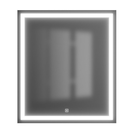 Mirror Uperwood Tanos, 70x80 cm, LED backlight, sensory switch, anti -recovery-4