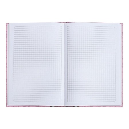 Business block A5, 96 sheets in the "Muse" cage, solid cover, matte lamination, selective varnish, block 65 g/m2-2