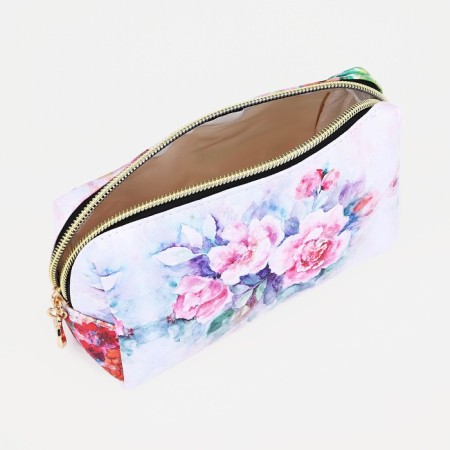 Cosmetic bag with lightning, white/multi -colored color-2