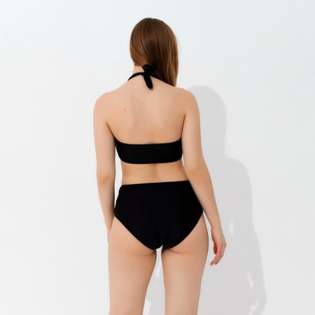 Top bathing female minku on ties, black color 52-3