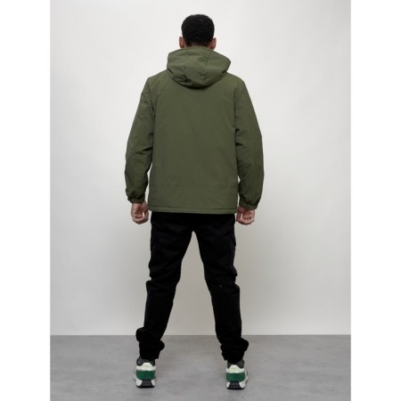 Male spring jacket, size 48, khaki color-11