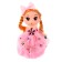 “Girl” doll on pink pompon, 14 cm