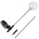 Garden lamp on the sunny battery "Shar", 70 cm, 20 LED, glow warm white