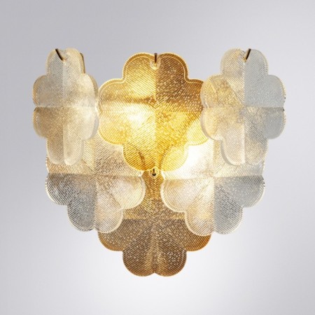 Wall lamp Arte Lamp Mallika A4077AP-2GO, E14, 2x40 W, 35x18x30 cm, golden-1