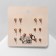 Earrings set 7 pairs "Week" Spring, color