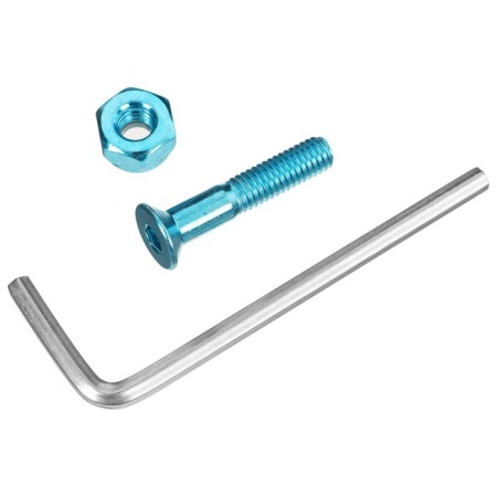 Rifles for the Dream Bike skateboard, 25 mm, blue color