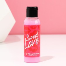 Sweet Love bath foam, 100 ml, pink chocolate aroma, pure happiness