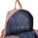 School backpack from textiles on lightning, 4 pockets, pink color