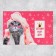 Interactive postcard "Happy Birthday", cat, 12 × 18 cm