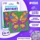 Diamond mosaic on a magnet with a complete filling for children "Butterfly", 10 x 10 cm