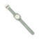 Women's watch, D-2 cm, silicone strap L-25 cm, green