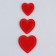 A set of thermal appliances "Heart", 3 pcs.