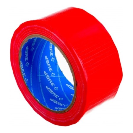 Reinforced tape "Zubble" Professional 12090-50-25, red, moisture-resistant, 48 mm x 25 m-1