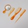 Set of hairdresser, 4 objects, color "Amber"