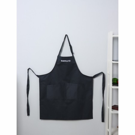 Apron Samura, 90 × 70 cm, gray color-1