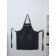 Apron Samura, 90 × 70 cm, gray color