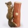 Miniature Puppet "Squirrel on a tree", set 2 pcs., Size 1 pc. - 2.5 × 5 × 2.5 cm