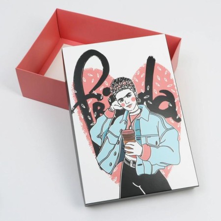 Gift folding box, packaging, Frida, 30 x 20 x 9 cm-3