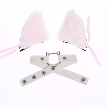 Carnival set "Cat", white color, anime-3