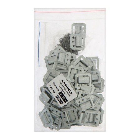 Klyimer Tundra, No. 2, galvanized, with nails, 100 pcs-4