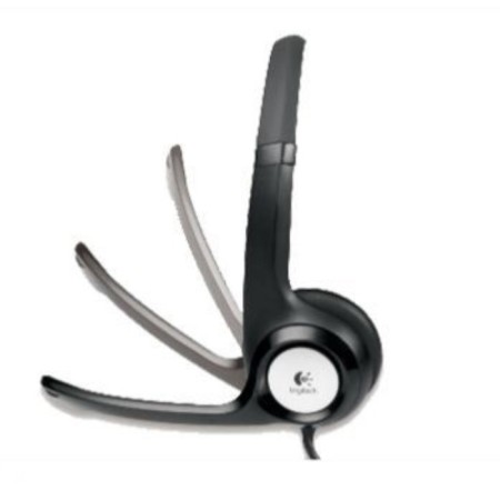 Headphones with the Logitech H390 microphone 1.9M Faling USB heading (981-000803)-2