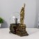 Plasma ball "Statue of Liberty" gold 14x10x16 cm Risalux