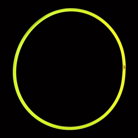 Fluorescent hoop d = 60, lemon color-3