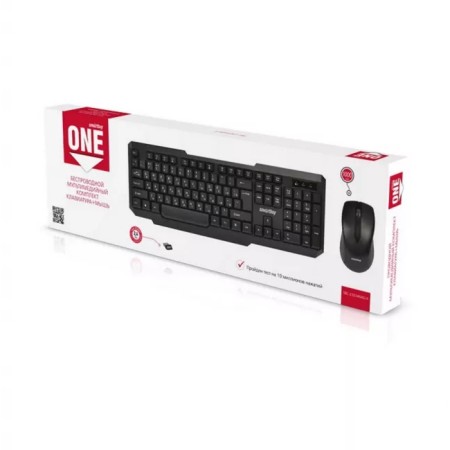 The keyboard set and the mouse Smartbuy One 230346AG, the WORD, MEMBEMMEN, 1000 DPI, USB, Black-2