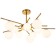 Lamp on the rod 10x40W G9, size 82x82x38 cm