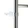 Robin electric heated towel rail, 400x600 mm, 4 crossbars